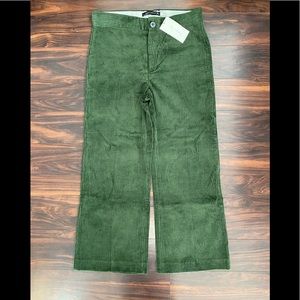 Zara corduroy wide wale pants Large